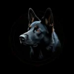 sable black german shepherd symbolism and meaning