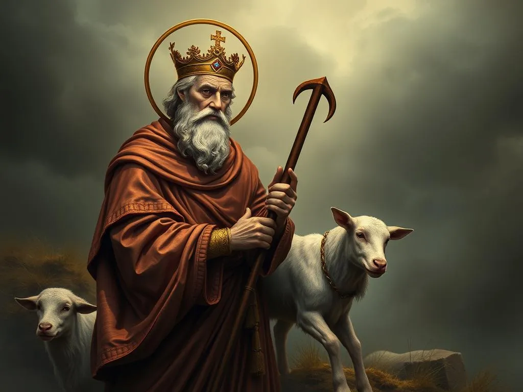 saint shepherd symbolism and meaning