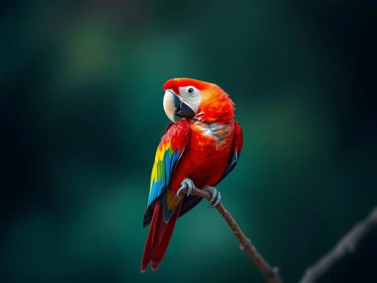 The Vibrant Symbolism of the Scarlet Macaw