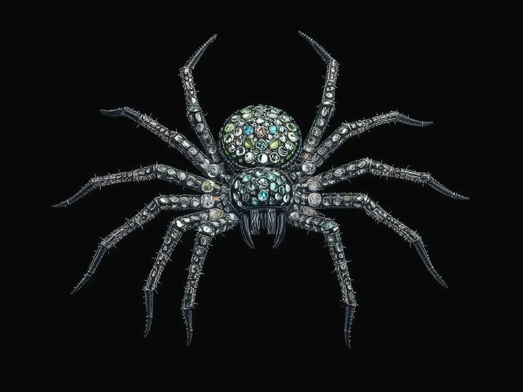 Sequined Spider Symbolism and Spirit Animal