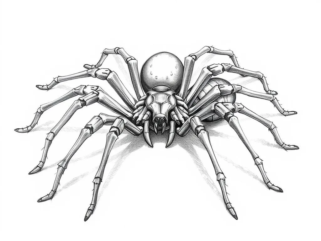 Skeleton Tarantula Symbolism and Spirit Animal