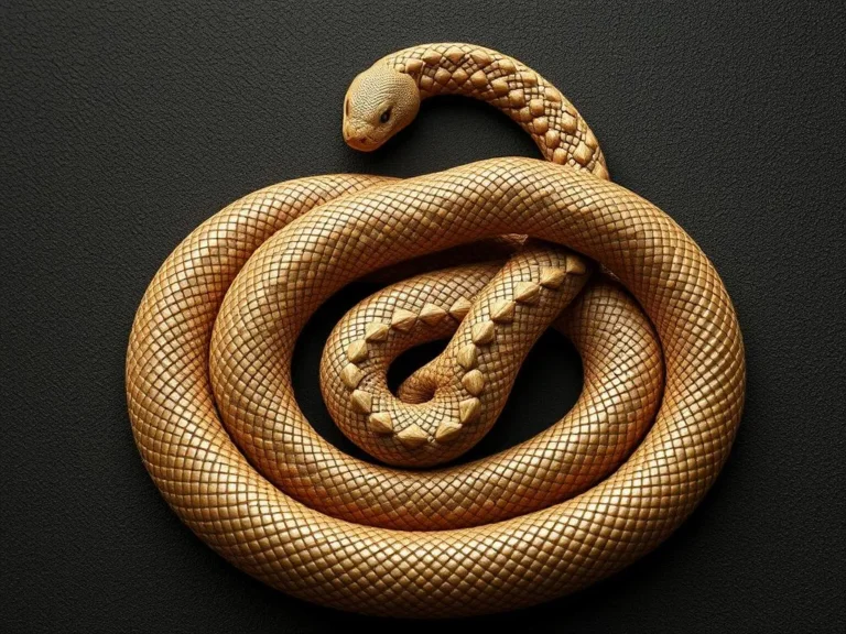 Smooth Earth Snake: A Symbol of Transformation and Grounding