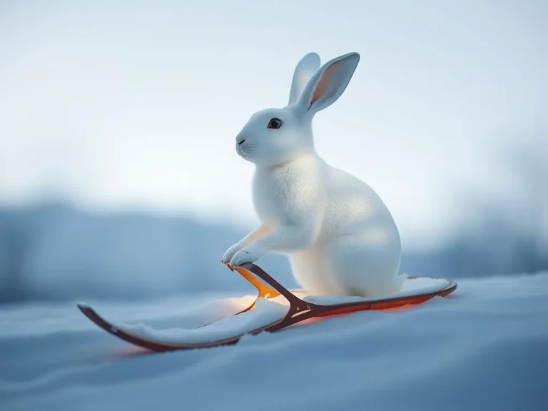 Snowshoe Hare: A Symbol of Adaptability and Transformation