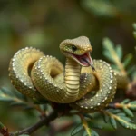 spiny bush viper symbolism and meaning