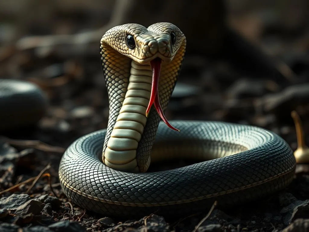 spitting cobra symbolism and meaning