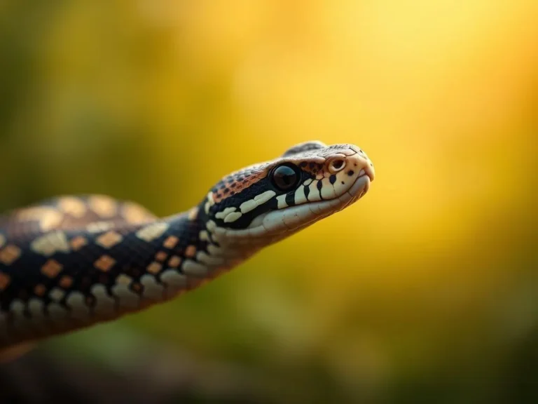 The Enigmatic Spotted Python: Symbolism and Spiritual Significance