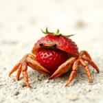 strawberry hermit crab symbolism and meaning