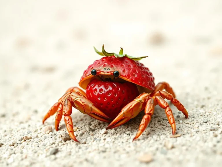 The Enigmatic Symbolism of Strawberry Hermit Crabs