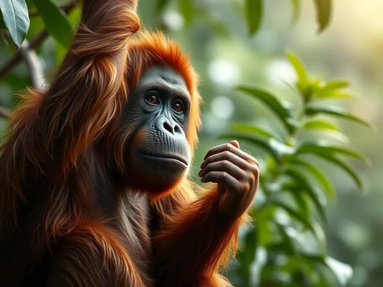 The Deep Symbolism of the Sumatran Orangutan