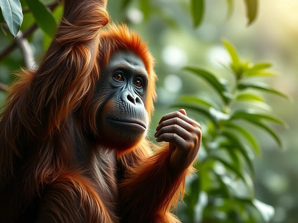 sumatran orangutan symbolism and meaning