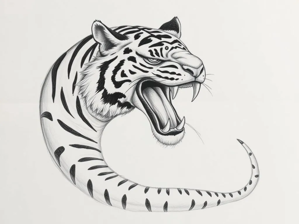 Tiger Snake Symbolism and Spirit Animal