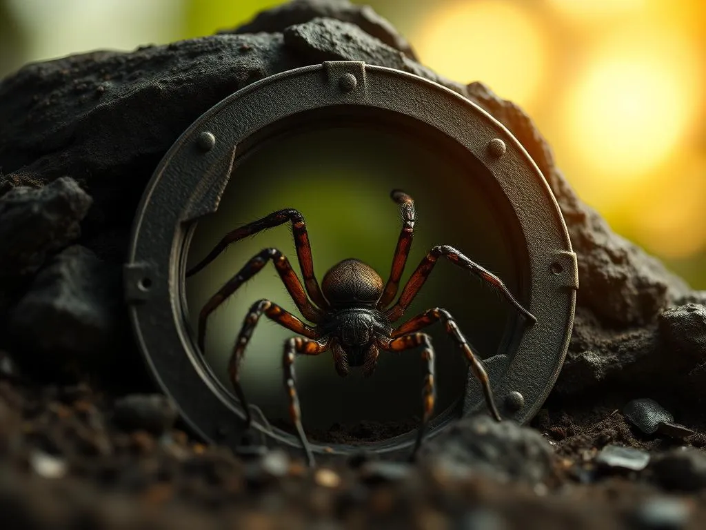 trapdoor spider symbolism and meaning