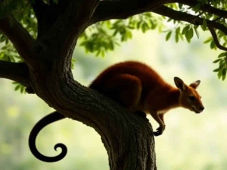 The Enigmatic Tree Kangaroo: Symbolism and Spiritual Significance