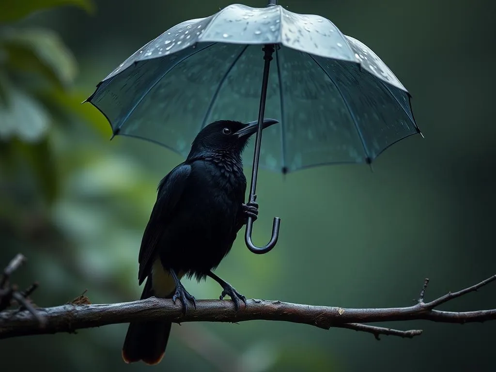 umbrellabird symbolism and meaning