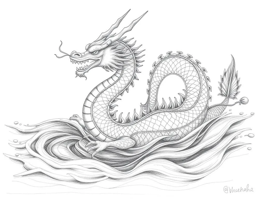 Water Dragon Symbolism and Spirit Animal