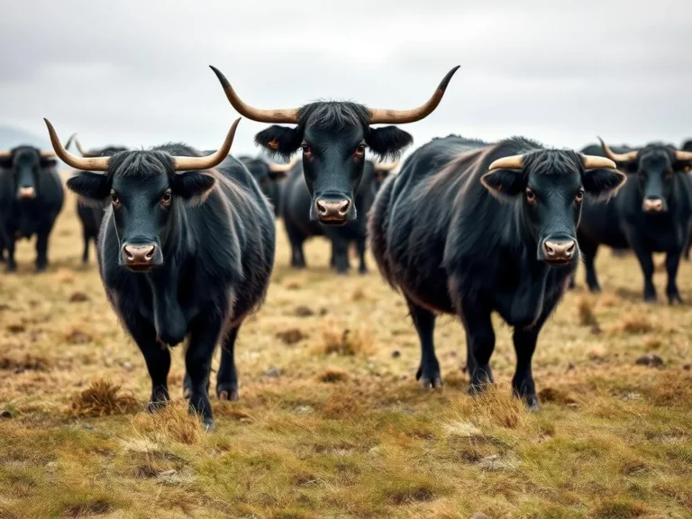 The Symbolism of Welsh Black Cattle: A Deep Dive into Heritage and Meaning