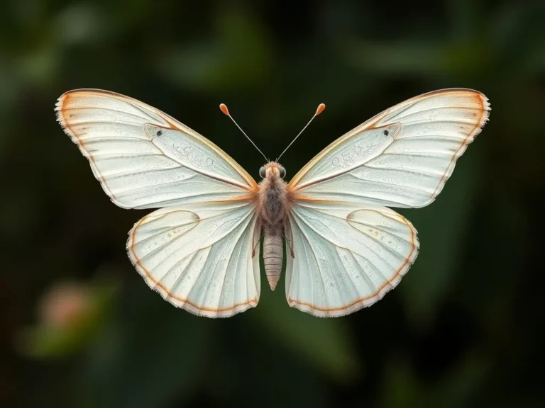 The Enigmatic White Butterfly: Symbolism and Spiritual Significance