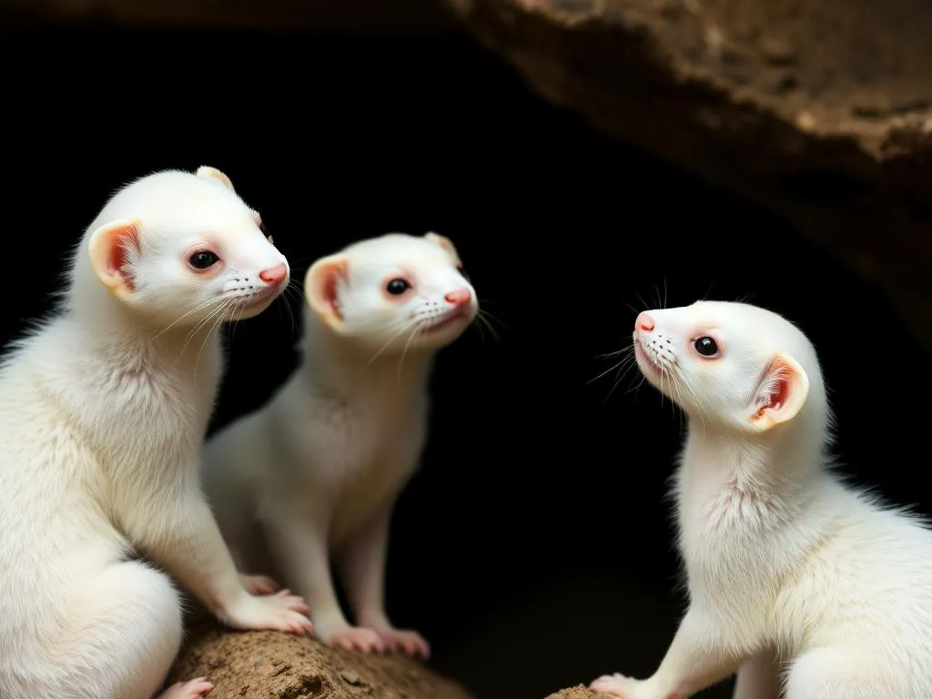 white ferret albino ferrets symbolism and meaning