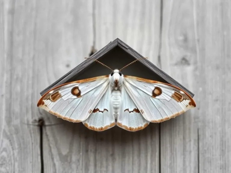 The White Shouldered House Moth: A Deeper Look into Its Symbolism and Spiritual Significance