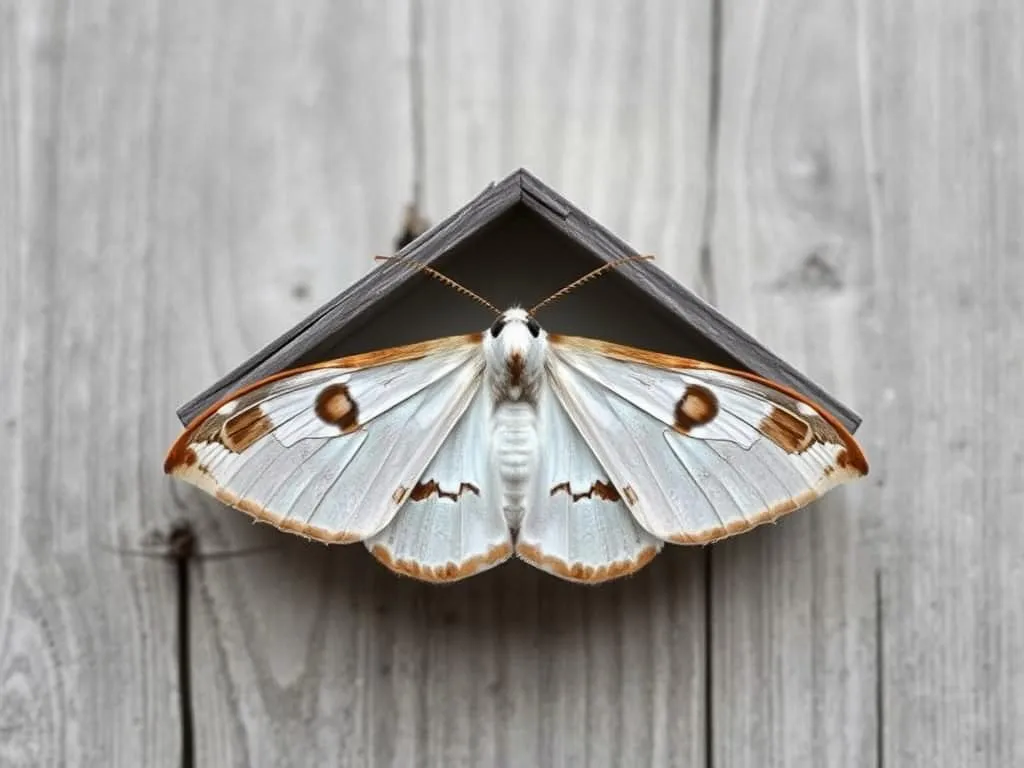 white shouldered house moth symbolism and meaning