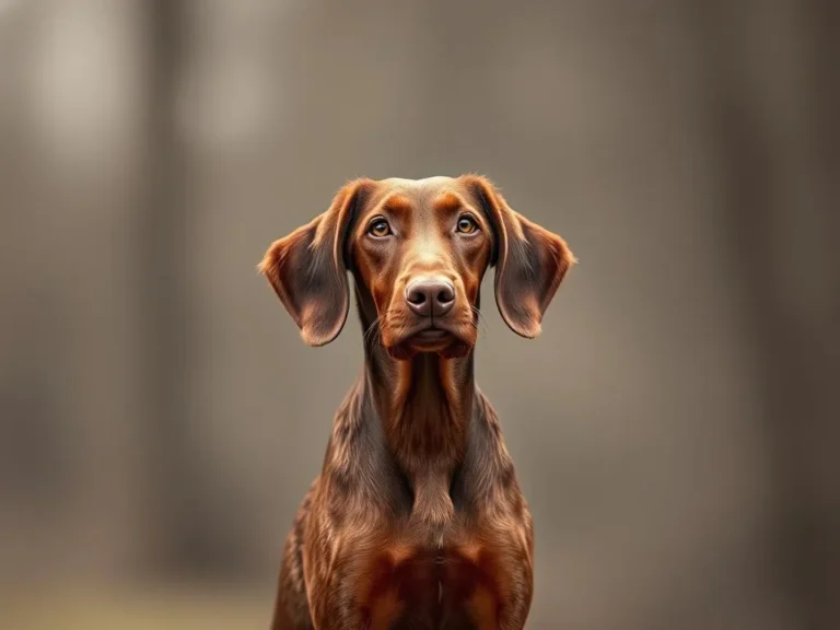 The Wirehaired Vizsla: A Symbol of Loyalty and Adventure