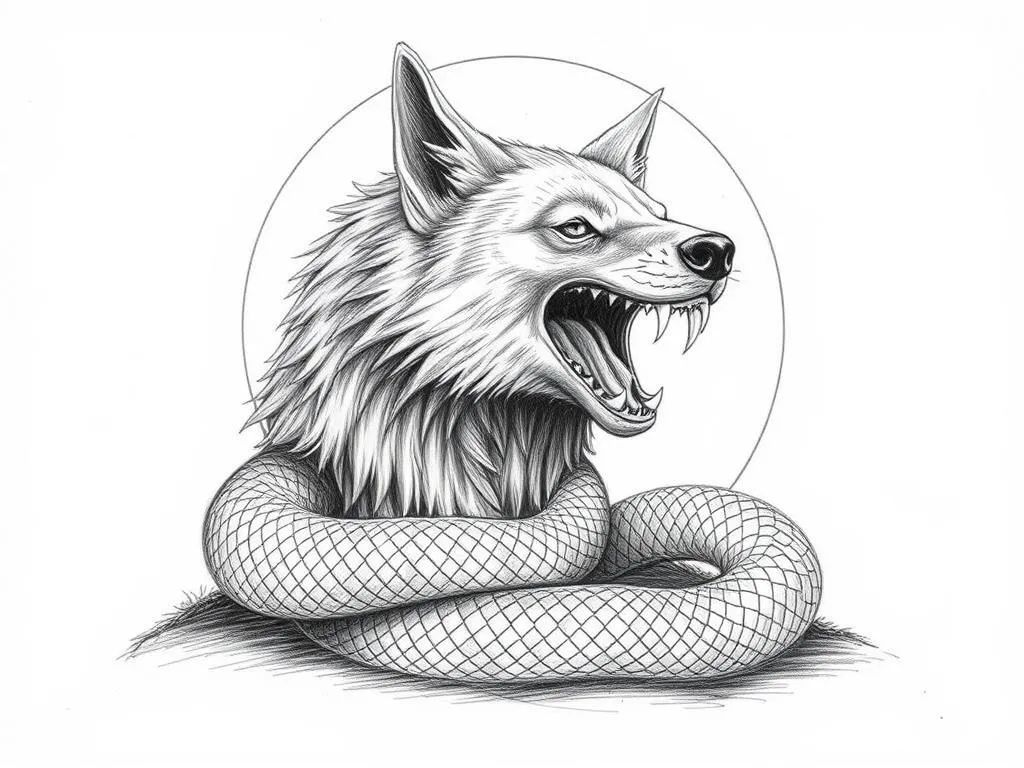 Wolf Snake Symbolism and Spirit Animal