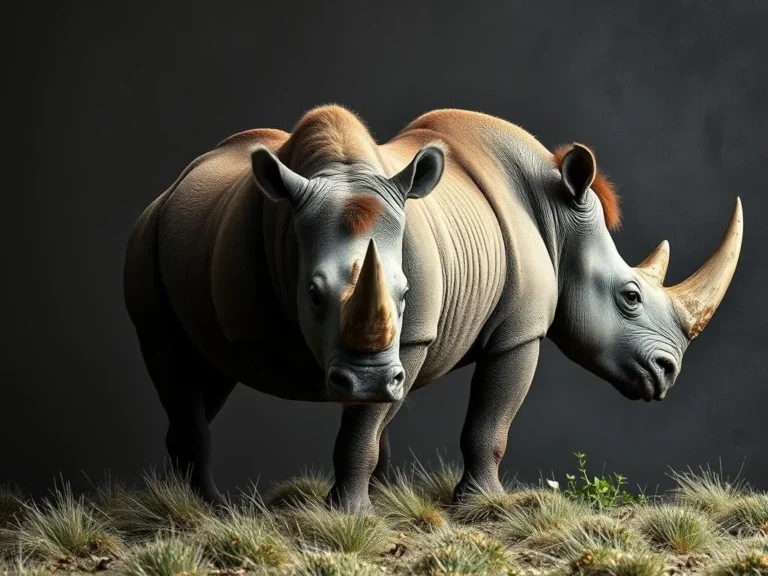 The Woolly Rhinoceros: A Symbol of Strength and Resilience