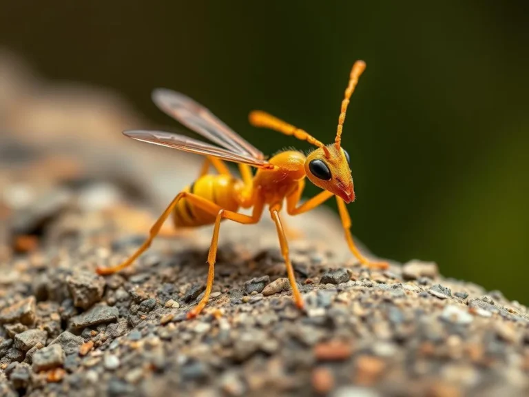 The Symbolism of Yellow Crazy Ants: Nature’s Unlikely Messengers