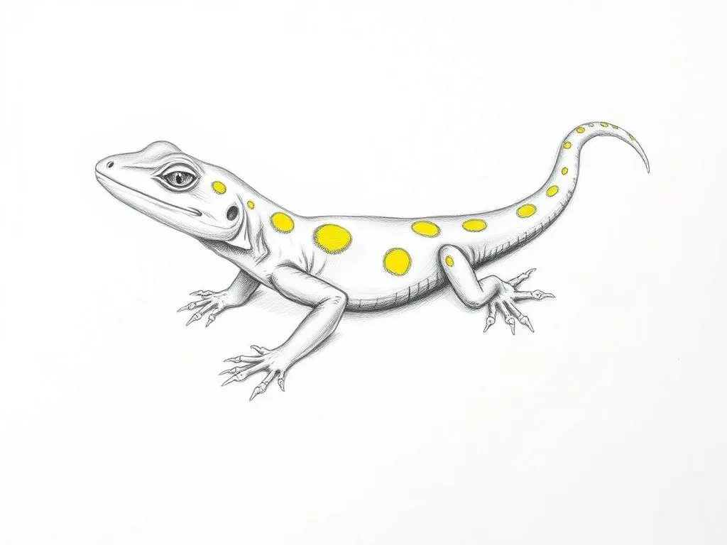 Yellow Spotted Lizard Symbolism and Spirit Animal