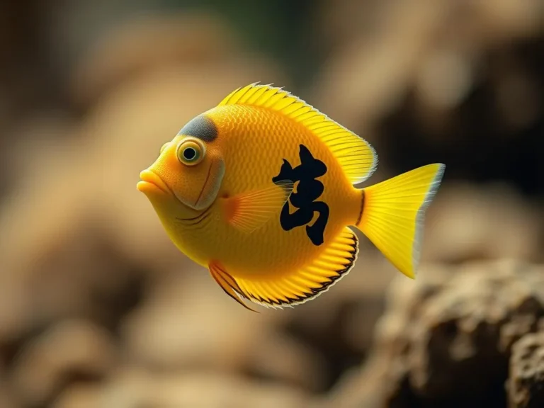 The Bright Spirit of the Yellow Tang: Symbolism and Meaning